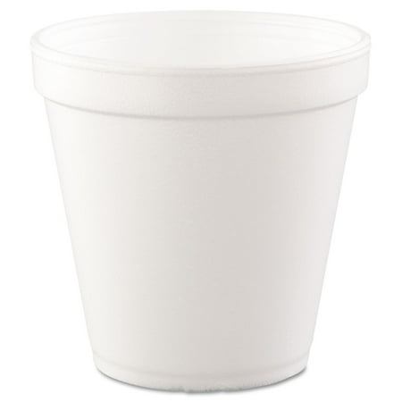 Dart Foam Containers, 16 oz, White, 25/Bag, 20 Bags/Carton
