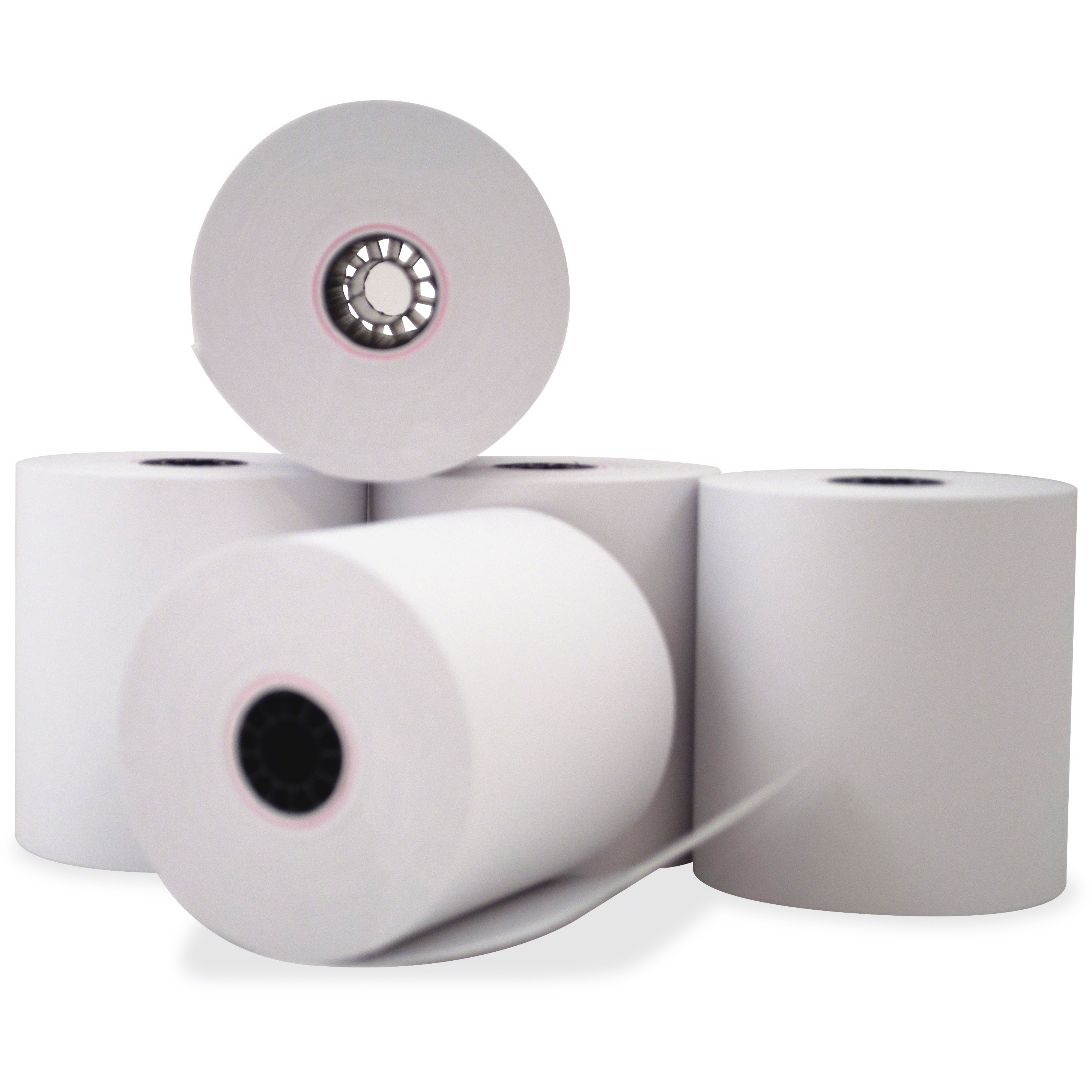 PM, PMC05479, Thermal Print Cash Register/ATM Rolls, 50 / Carton, White