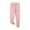 Pink, variant on fatyb Girls Thin Leggings Summer Casual Elastic Waist Pants Solid Color Pull on Pants for 1-12 Years