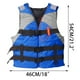 thumbnail image 2 of Xihbxyly Chaleco Salvavidas para Adultos, Diseño de Alta Flotabilidad, Ajuste Ajustable, Colores Brillantes, Apto para Navegación, Pesca, Surf, Esquí y Vela. Capacidad de Peso: 75 Kg. Tamaño: 54 X 46, 2 of 6