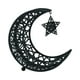 thumbnail image 1 of Plato de cena Ramadán Moon Star, bandeja para servir Eid Mubarak, bandeja r, bandejas de postre Negro L, 1 of 9
