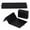 black, variant on Anoncndin 6x3 Ft Four-Fold Gymnastics Mat,  Sponge Folding Gymnastics Tumbling Mat with 2" Thick, Portable Exercise Pad with Vinyl Surface and Carrying Handles for Tumbling, Pilates, Aerobics