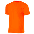 thumbnail image 2 of JORESTECH 5-Pack Hi-Vis Short Sleeve T-Shirt (Orange, XS), 2 of 7