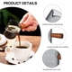 thumbnail image 3 of Vaso de chupito para café expreso, taza medidora de café expreso con mango de madera, taza medidora de leche para hacer café expreso Barista, 3 of 7