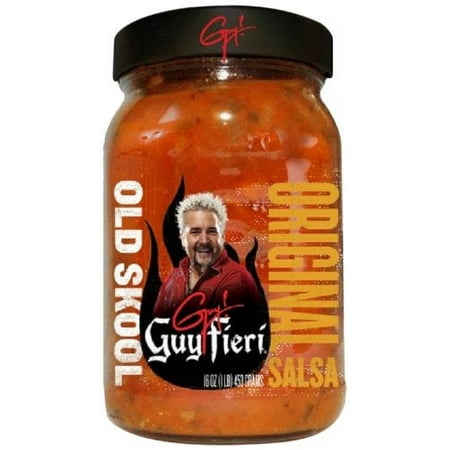Guy Fieri Medium Original Salsa: Old Skool, 16 oz