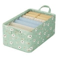 thumbnail image 2 of Foldable Non Woven Fabric Storage Box for Clothes Bedding Closet Organization and Moving, 2 of 9