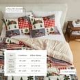thumbnail image 5 of 2-Piece Winter-Printed Down Alternative Comfort Set with Shams (Twin / Twin XL, Cozy Maple), 5 of 6