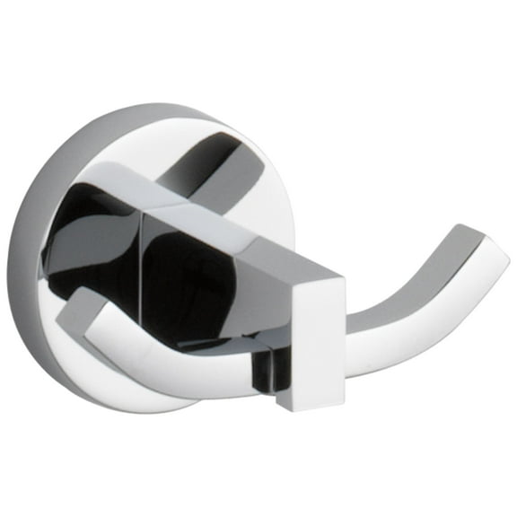 Delta Iao20536 Ribbon Double Robe Hook - Chrome