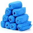 thumbnail image 1 of 100 Pieces Disposable Overshoes Anti-slip Shoe Covers(Blue), 1 of 5