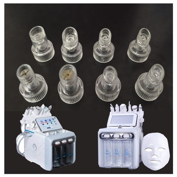 Puntas Boquillas Hidra Dreamy Skin 6 Normales 2 Diamante + 2 Silicon
