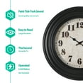 thumbnail image 4 of American Plastic Wall Clock 20 Inch - Black, 4 of 4