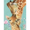 thumbnail image 1 of Juego de pintura de diamante con diseño de jirafa, adecuado para manualidades con diamantes para adultos y niños, juego de pintura de diamante para decoración de pared, regalos de 12.0 x 16.0 in, 1 of 5