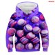 thumbnail image 3 of Sudaderas con capucha para niños y niñas con estampado 3D de comida divertida, macarrones de caramelo, sudaderas con capucha para niños, ropa para adolescentes, jerseys de Nutella para niños 2021, 3 of 5
