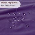 thumbnail image 3 of Yiannan Waterproof Fabric Shower Curtain Liner with 3 Magnets,Machine Washable，Mold Resitant,72x72inch,Purple, 3 of 7