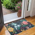thumbnail image 2 of Pioneer Flower Floral Print Pattern Door Rugs,Washable Non Slip Door Mats Indoor,Decorative Door Mats,Entry Mat Indoor for Entrance,Bedroom,Kitchen,Bathroom,17"x30", 2 of 6