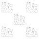 thumbnail image 1 of Scienceny 18Pcs Polymer Clay Cutters Starter Pack Baking Homemade Cookie for Biscuit Type2 NO2, 1 of 1