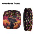 thumbnail image 2 of HELLHERO Black Cat Bat Seat & Backrest Covers for Seniors Adult Easy Install Walker Rollator Seat Back Cover and Seniors Non-Slip Cover Improved Comfort, 2 of 7