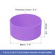 thumbnail image 2 of Uxcell 1pcs 9cm Funda Protectora de Silicona para Botellas de 32-40 oz, Funda Antideslizante para el Fondo de la Botella, Morado, 2 of 7