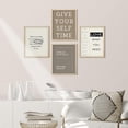 thumbnail image 2 of PixonSign Framed Wall Art, Duotone Inspirational Saying Motto Prints, Set of 4 Boy's Bedroom Illustration Wall Decor, Multicolor Contemporary Wall Décor for Living Room, Bedroom&nbsp;- 12"x16" Natural, 2 of 5