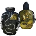 thumbnail image 4 of Sudadera con capucha GONE Fishing con impresión 3D a la moda, nueva y divertida sudadera para hombre y mujer, jersey para exteriores, ocio, arte, sudaderas para hombre, 4 of 5