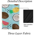 thumbnail image 4 of SKYSONIC Hello Summer Tropical FreshFruits Double-Sided Printed Garden House Sports Flag 12x18in Polyester Decorative Flags for Courtyard Garden Flowerpot, 4 of 7