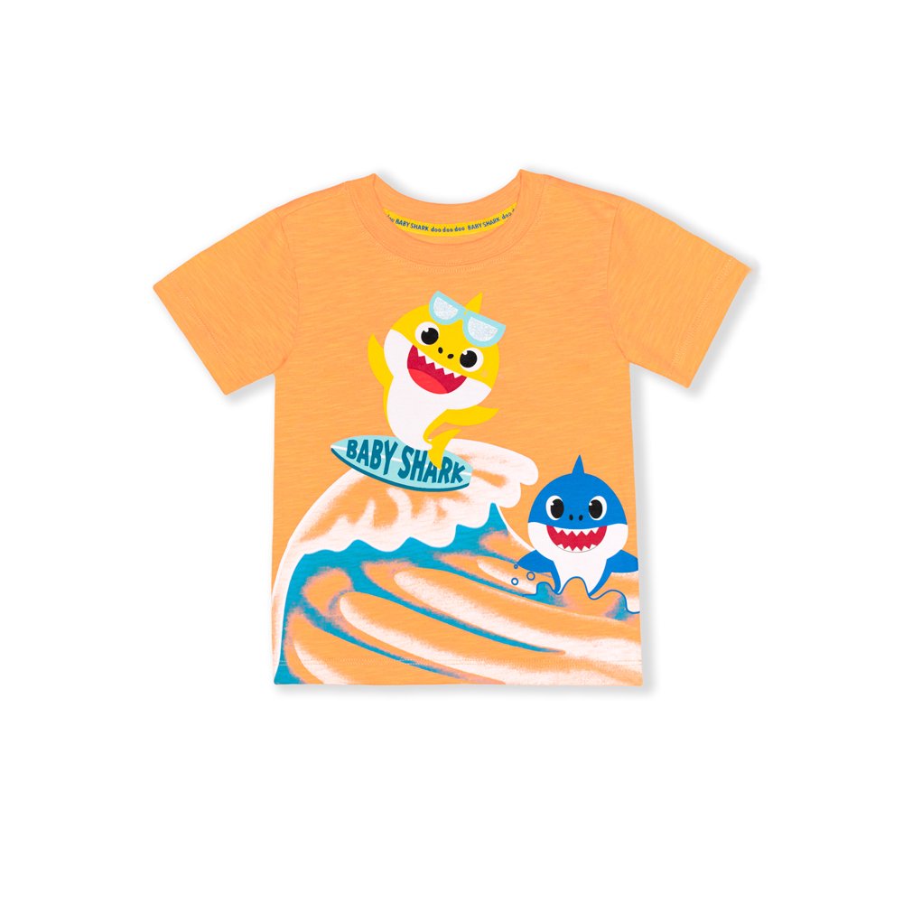 Baby Shark Baby Shark Baby Boy & Toddler Boy ShortSleeve TShirt