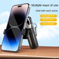 thumbnail image 4 of COOLJIER 2025 AI Smart Gimbal 360° Auto Face Tracking Gimbal All-in-one Rotation For Smartphone video Vlog Stabilizer Phone Holder, 4 of 6