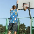 thumbnail image 5 of Sikiie Cute Dogs Basketball Jersey Reversible Men's Mesh Athletic Sports Shirts Training Practice S-4XLLarge, 5 of 6