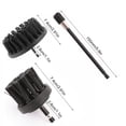 thumbnail image 5 of MOMOJIA 3Pcs Drill Brush Attachment Set with Extend Attachment Purpose Power Scrubber Brush Cleaning Kit for Bathroom, 5 of 7