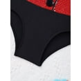 thumbnail image 6 of iEFiEL Girls Halter Sequins Ballet Dance Leotard Suit Style Collar Gymnastic Jumpsuit, 6 of 7