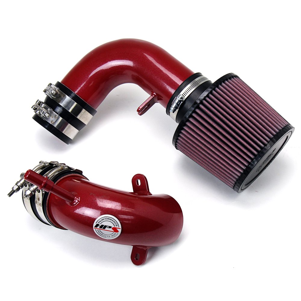 HPS Red Cold Air Intake w/ K&N Air Filter for 20042007 Ford Focus 2.0L