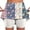 Multicolor, variant on Lcziwo Skirts for Women Trendy Summer 2025 Casual Floral Print Skorts Lightweight Tummy Control Comfy Skirts Tennis Yoga Workout Running Skorts Multicolor,XL