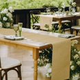 thumbnail image 3 of Linen Table Runner - Premium 100% Natural Flax Tablecloth Runner for Wedding, Party, Living Room Decoraton, 12"x106", 3 of 7