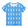 thumbnail image 6 of Short Sleeve T-Shirt for Boys Casual Shark Printed Crew Neck Summer Top Loose Fit Lightweight Cute Tees for Kids Teens 3-14 Years, 6 of 6