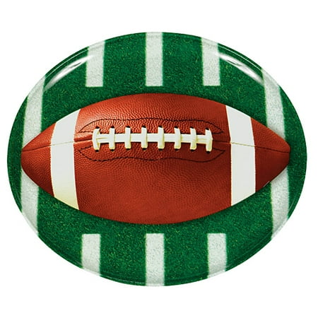 Shindigz Game Day Round Football Platter