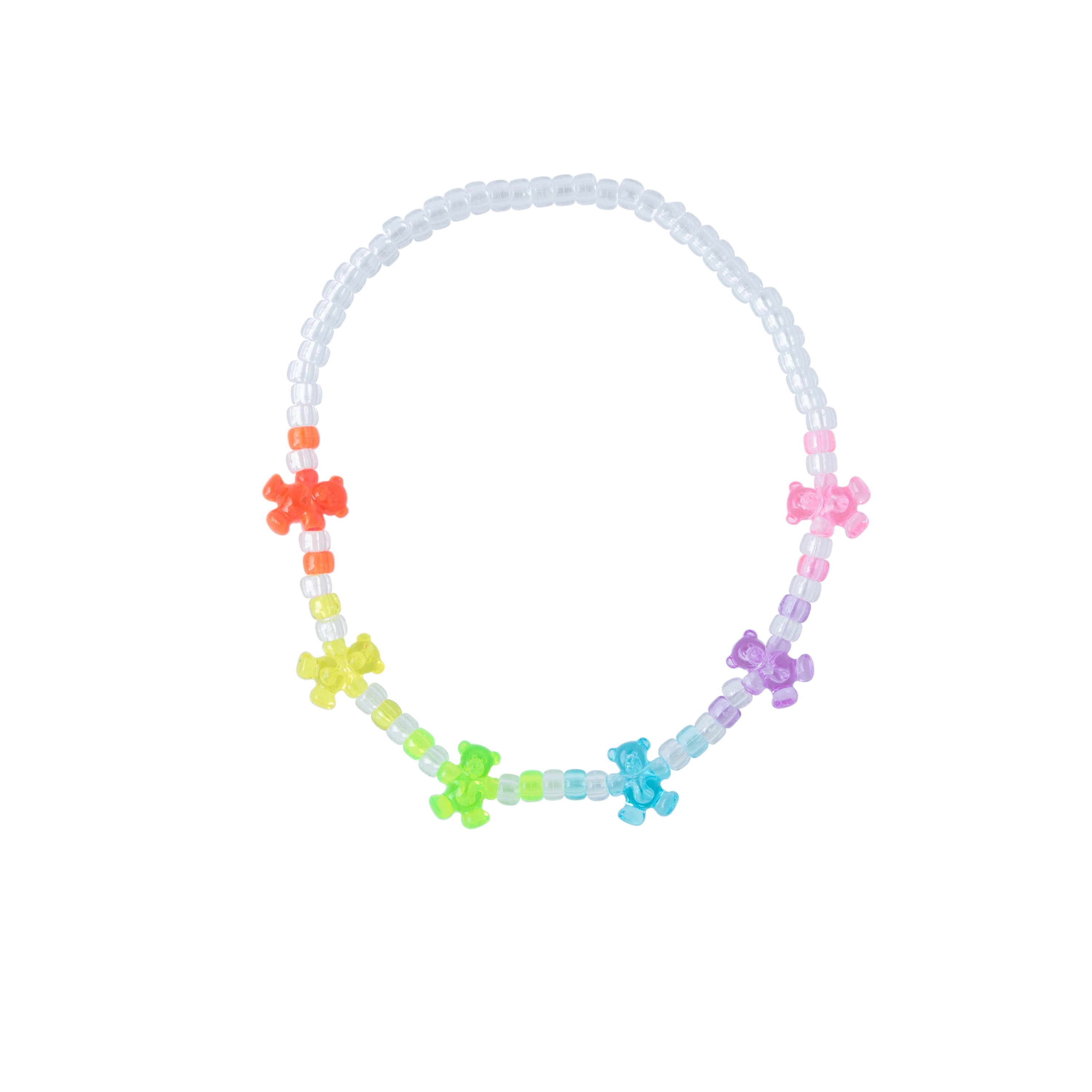 Hello Hobby Gummy Bear Plastic Beads, 24 Pieces- USHH1152F377