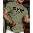 thumbnail image 2 of Gymish Gym Therapy Workout Shirts for Men – Cool Funny Gym T-Shirt, Men's Gym Shirts, Workout Tops, Athletic & Gym Wear, 2 of 7