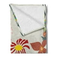 thumbnail image 2 of Floral Soft Flannel Fleece Blanket, Dandelions Garden Beauty with Vivid Full of Various Wild Flower Bloom Modern Graphic, Cozy Plush for Indoor and Outdoor Use, 50" x 70", Multicolor, by Ambesonne, 2 of 5