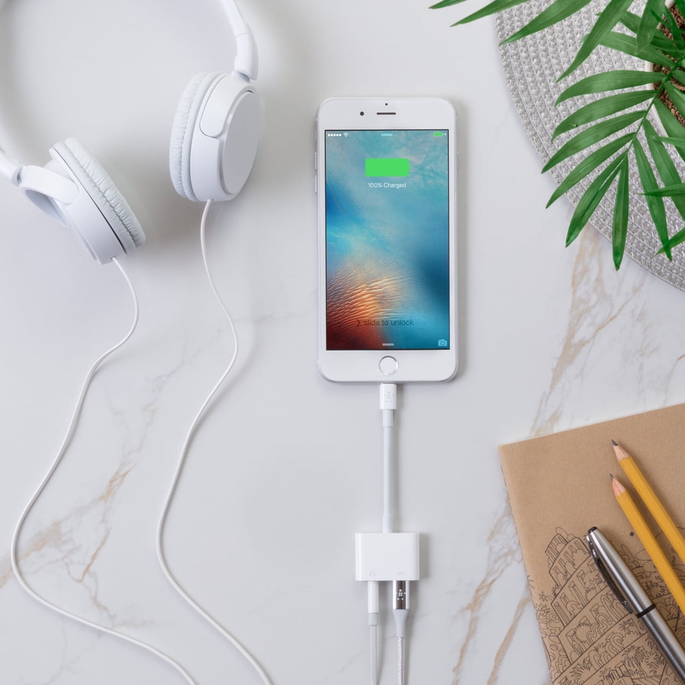 Belkin Connect 3 5mm Audio Charge Rockstar For Iphone Charger Amp Headphones White Walmart Com Walmart Com Belkin Connect 3 5mm Audio Charge Rockstar For Iphone Charger Amp Headphones White Walmart Com Walmart Com
