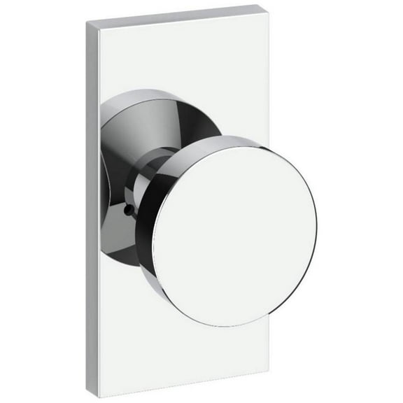 Baldwin Pv.Con.Cfr Contemporary Privacy Door Knob Set - Chrome