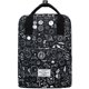 thumbnail image 1 of Mochila de lona impermeable para mujer, morral escolar grande y bonito para ordenador portátil, a la moda, novedad Fivean unisex, 1 of 2
