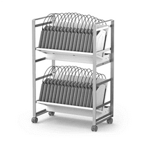 Luxor USB-C Open Charging Cart, 32 Device