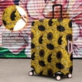 thumbnail image 4 of Yellow Sunflower Pattern Luggage Cover Fashion Suitcase Cover Baggage Covers Fit 25-28 Inch Luggage (Go Travel), 4 of 5