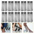 thumbnail image 2 of GOOHOCHY 10 pares de calcetines tobilleros cortos, calcetines elásticos antideslizantes para mujer, calcetines transpirables, 2 of 7