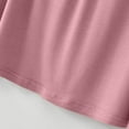 thumbnail image 4 of UPPADA Débardeurs pour Femmes Grande Taille Col Ras du Cou à Boutons devant Chandails à Enfiler Hauts T-Shirts d'Été Chemisiers Coupe Ample Ourlet Fluide Chandail à Enfiler Rose,2TG, 4 of 7