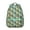Greenish-blue-2, variant on Flowers Students Backpack Pineapples Hawaiian Hawaii Tropical School Bag with Fruit Summer Yellow Golden Pattern, Lightweight and Wear-Resistant