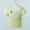 Green, variant on QUNYINEY Casual Spring Tops for Women Short Sleeve Pullover Solid Square Neck Shirts Loose Ribbed Shirts for Women Trendy