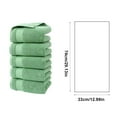 thumbnail image 3 of Clearance! PALIFEUR 5 Piece Bath Towels for Bathroom Gym Kitchen, Solid Color Kitchen Towels Cotton Thick Soft Absorbent Wash Cloths Towels 12x29 inch, 3 of 7