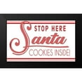 thumbnail image 2 of Jacobs, Cindy 24x16 Black Modern Framed Museum Art Print Titled - Santa Stop Here, 2 of 5