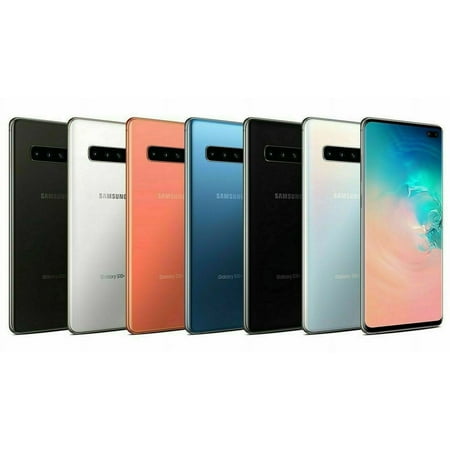 Open Box Samsung GALAXY S10+ Plus SM-G975U1 128GB Black (US Model) - Factory Unlocked Cell Phone